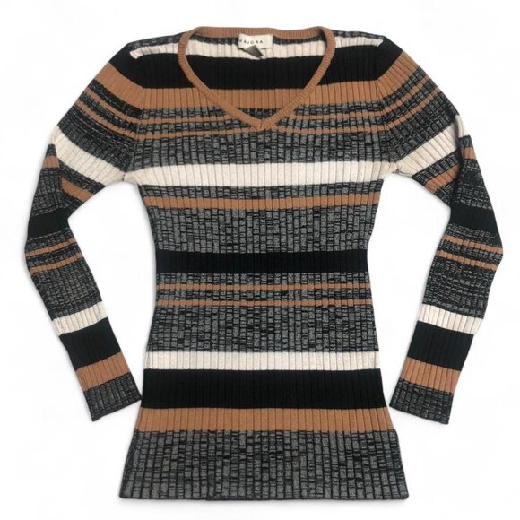 Majora Ribbed Knit Fitted Top - Picture 2 of 5